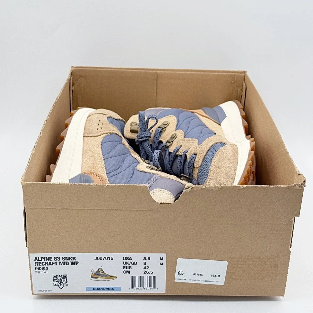 Merrell Alpine 83 Mid Recraft Boot Size 8.5 Mens Indigo NEW